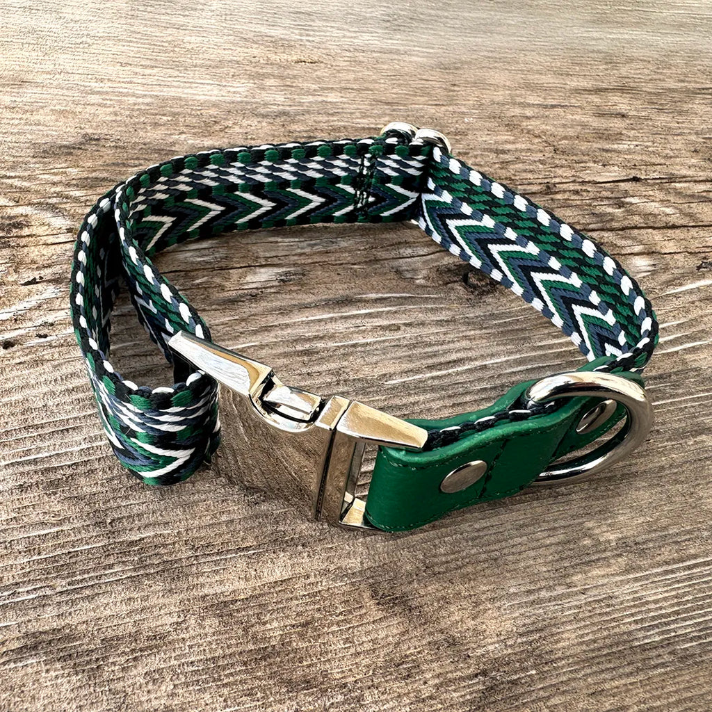 Woven Collar (Mesa Green)