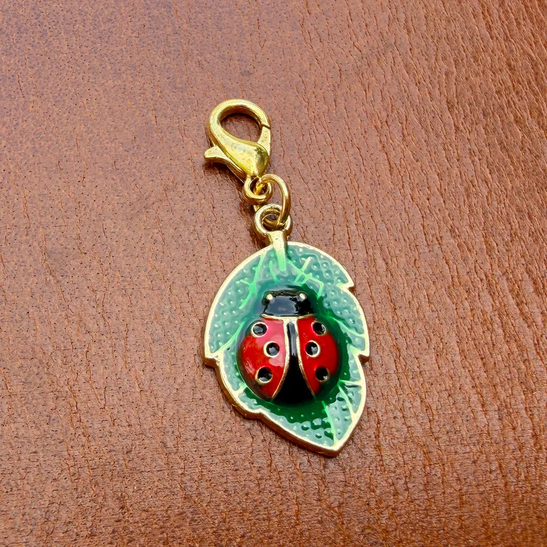 Enamel Collar Charm (Ladybug)
