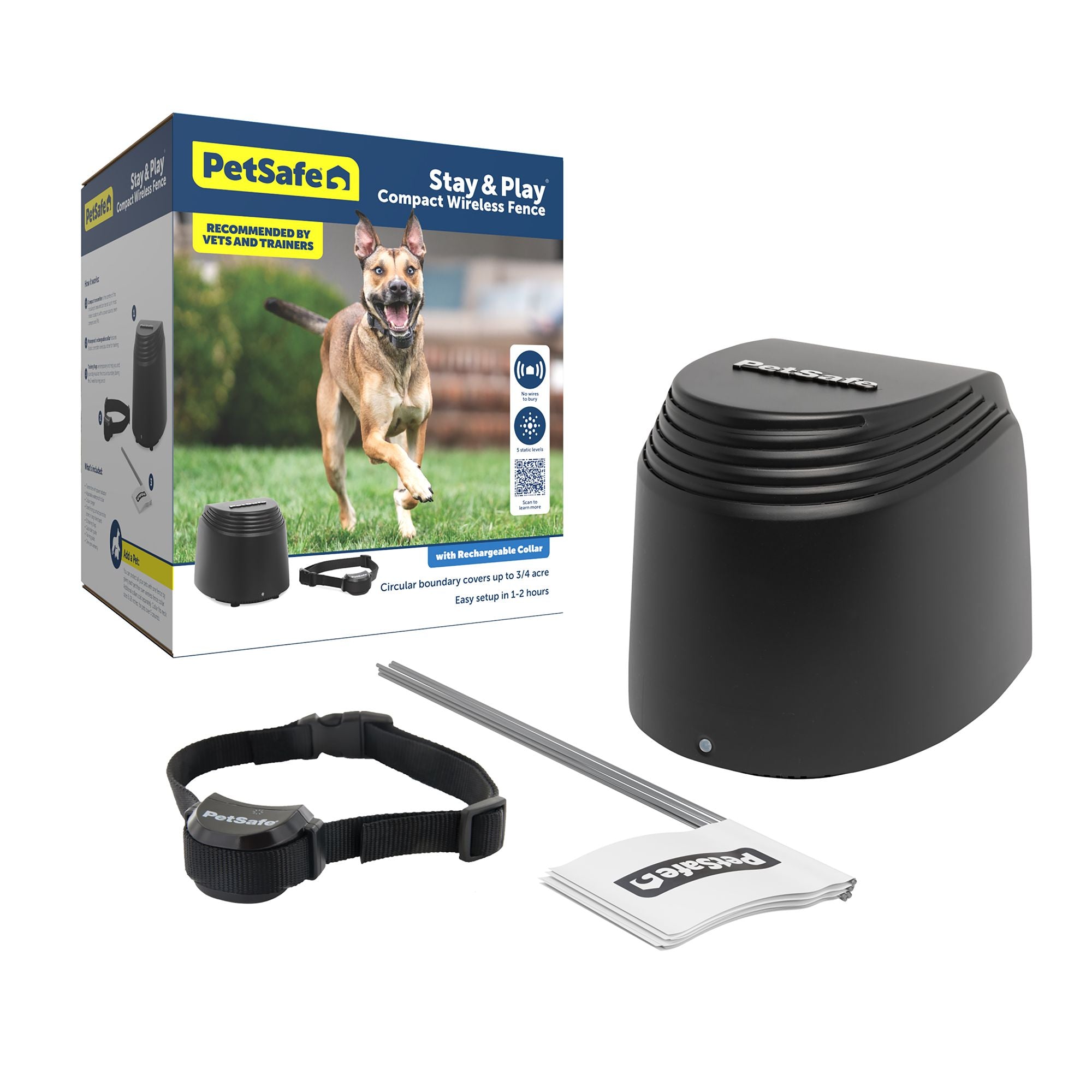 PetSafe® Stay & Play Compact Wireless Pet Fence