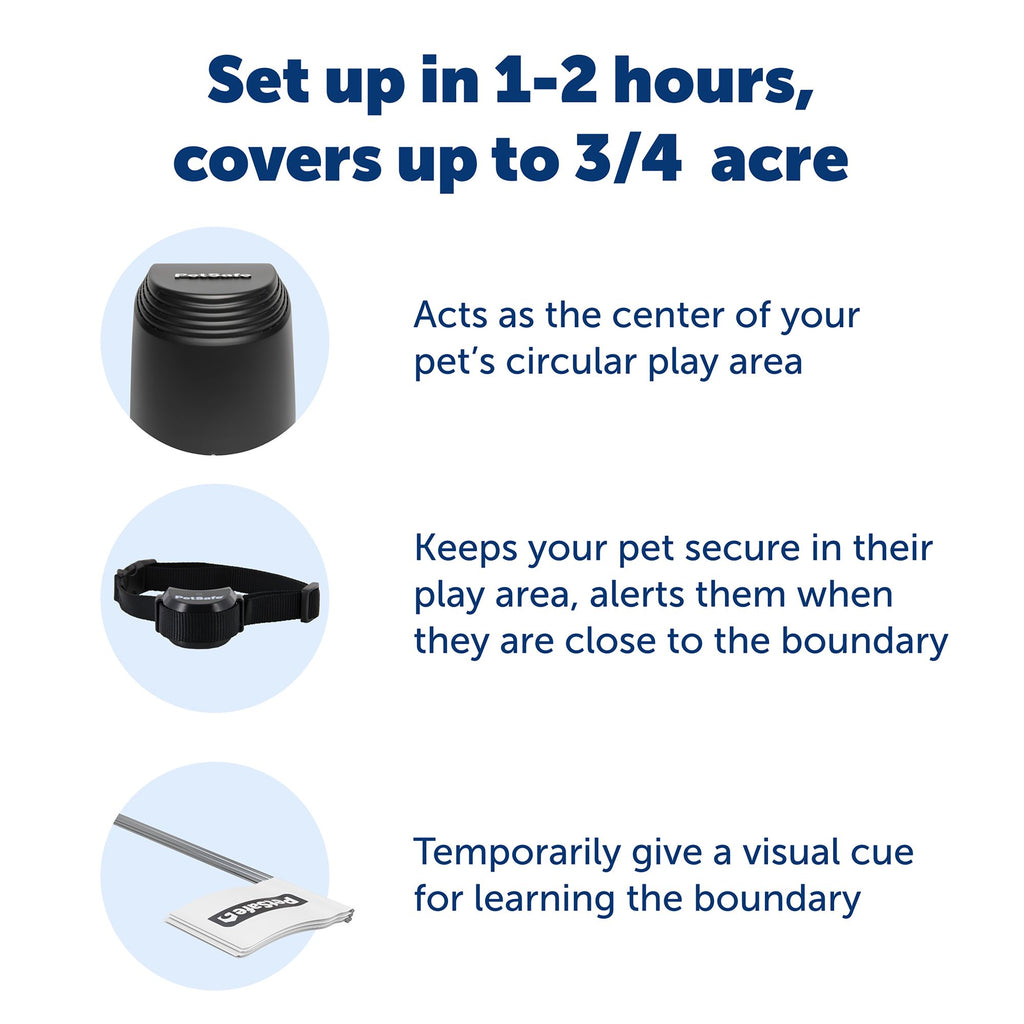 PetSafe® Stay & Play Compact Wireless Pet Fence