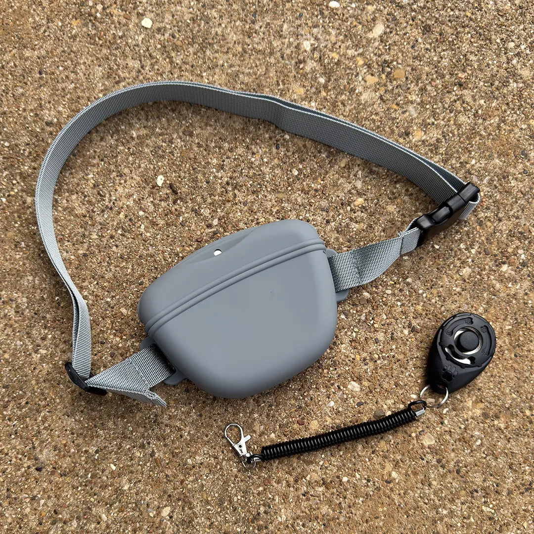 TrailMate Treat & Waste Bag Pouch – Stone Gray